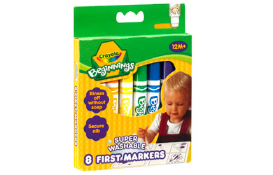 crayola Beginnings 8 First Markers