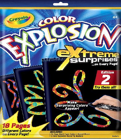 Crayola Colour Explosion Extreme Black