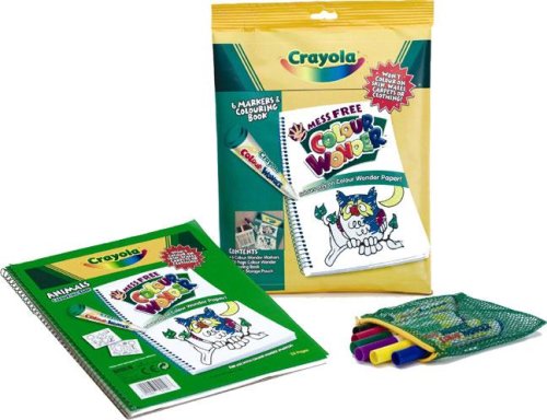 Crayola Colour Wonder Colouring Book & Markers