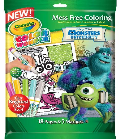 Crayola Colour Wonder Monsters University