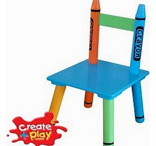 Create and Play Childs Chair Crayon