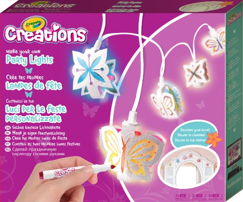 Crayola Creations Make Your Own Party Lights Craft Kit