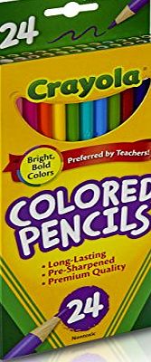 Crayola Long Colored Pencils 24-Count
