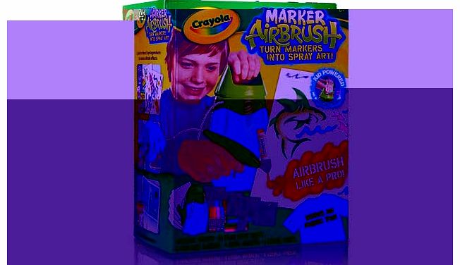 Crayola Marker Airbrush Set
