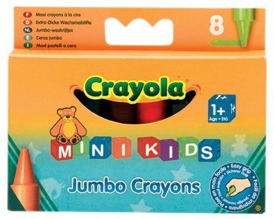 Crayola Mini Kids Jumbo Crayons (8 Pack)