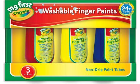 Crayola My First Washable Finger Paints 3-Pack