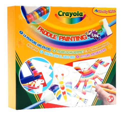 Crayola Paddle Painting