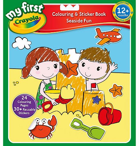 Crayola Seaside Colour and Sticker Book