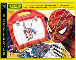 CRAYOLA spider-man 2 light box