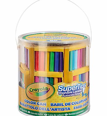 Crayola SuperTips Colour Can