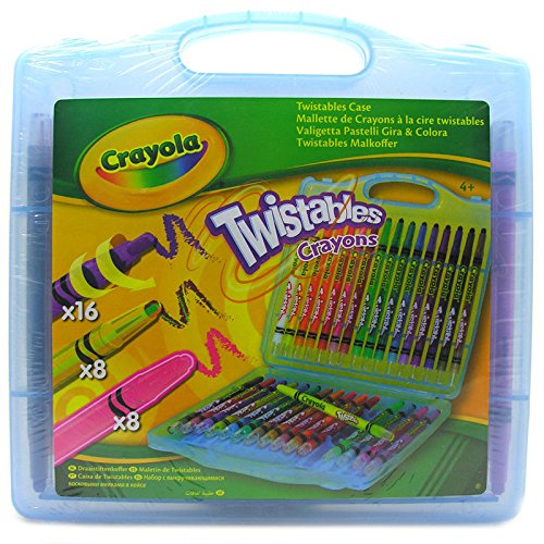 Crayola Twistables Crayons Case (Case colour may vary)