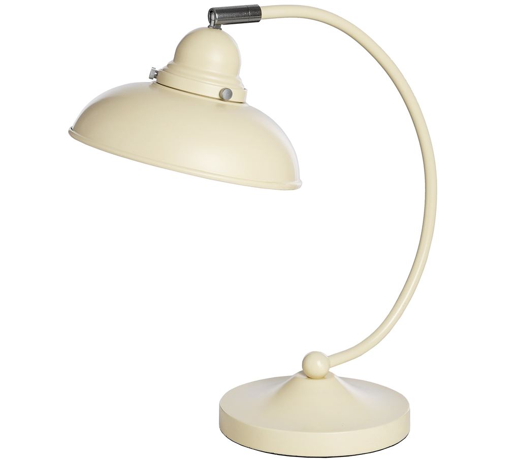 Cream Curved Desk Lamp