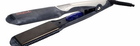 Magic (by Create) Salon Professional Extra Wide Floating Plate Hair Straighteners (with variable temperature, external styling comb amp; high performance 4cm wide ionic conditioning plates)