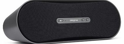 Creative D100 Portable Bluetooth Wireless Speaker with Aux-in - Black