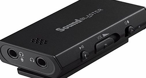 Creative Sound Blaster E1 USB Sound Card with Portable Headphone Amplifier