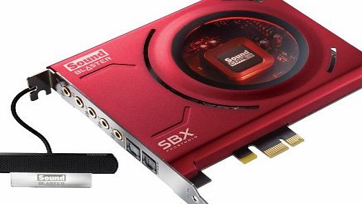 Creative Sound Blaster Z PCIe Gaming Sound Card with High Performance Headphone Amp and Beamforming Microphone