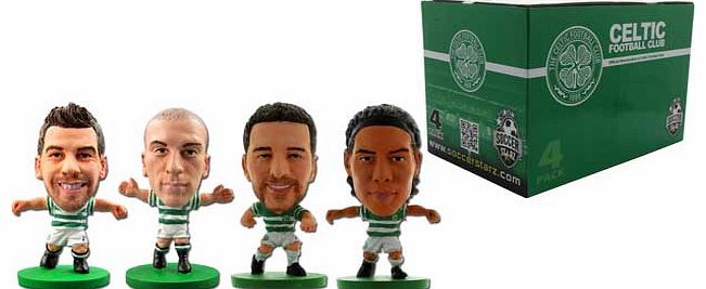 Creative Toys Company Soccerstarz Celtic 4 Pack Blister Box A
