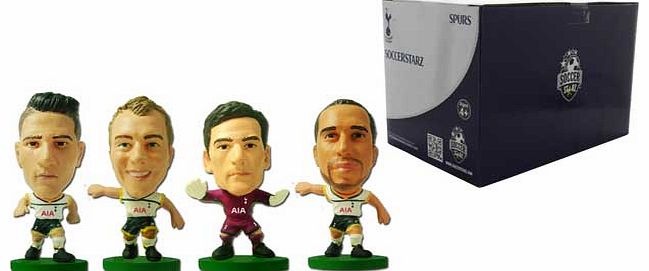 Creative Toys Company Soccerstarz Tottenham Hotspur 4 Pack Blister Box B