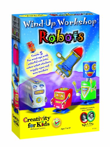 Creativity for Kids  Wind Up Workshop Robots