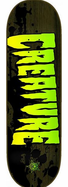 Creature Stained Skateboard Deck - 8.25 inch