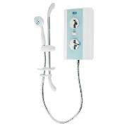 Contemporary Electric Shower 8.5Kw White &