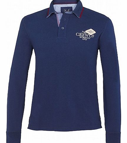 Crew Clothing Alford Long Sleeve Polo