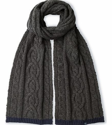 Crew Clothing Cable Scarf