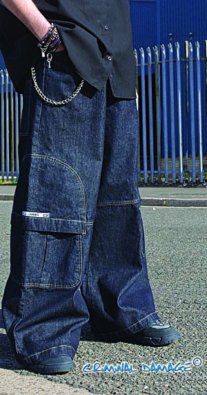 damage jeans 90's