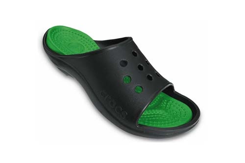 Crocs Scutes Black Lime