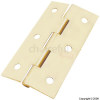 Crompton Solid Drawn Brass Butt Hinge with Brass