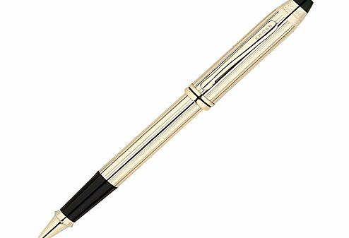 Cross Townsend 10ct Rolled Gold Rollerball Pen