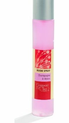 Crowders Claremont amp; May Home Fragrance Room Spray - Champagne amp; Roses 100ml