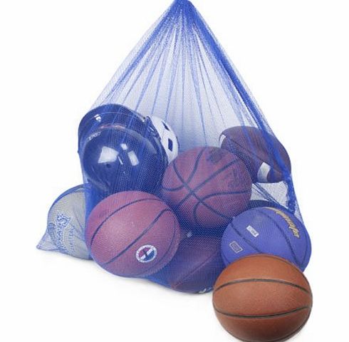 Crown Sporting Goods Blue Coaches Equipment Bag in Heavy Duty Mesh by Crown Sporting Goods