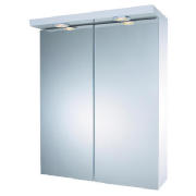 Croydex Alaska Two Door Illuminated Cabinet