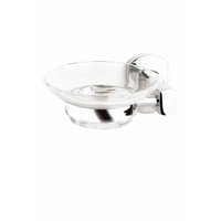 CROYDEX Chelsea Soap Dish and Holder Chrome