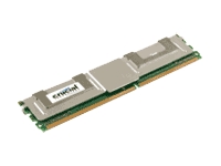 CRUCIAL 4GB DDR2 PC2-5300 CL=5 FULLY BUFFERED