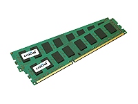 CRUCIAL 4GB KIT (2GBx2), 240-PIN DIMM, DDR3 PC3-8500 MEMORY MODULE