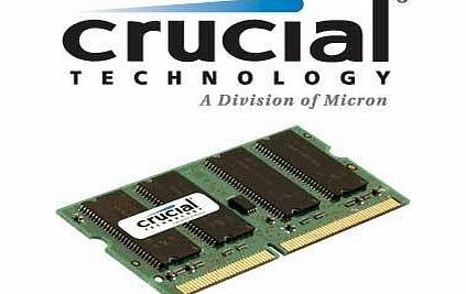 Crucial 512MB 144 Pin SO DIMM SDRAM Memory