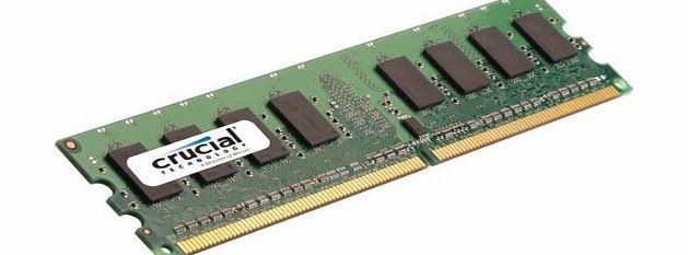 Crucial  Laptop RAM memory module - 2 GB DDR2-800 - PC2-6400 - CL6 (CT25664AA800)
