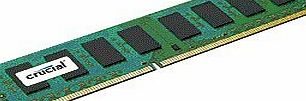 Crucial CT51264BA160B 4GB DDR3 240 Pin 1.35V/1.5V PC3-12800 CL11 Unbuffered UDIMM Memory Module