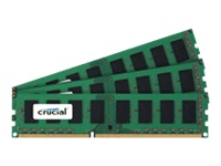 CRUCIAL memory - 6 GB ( 3 x 2 GB ) - DIMM