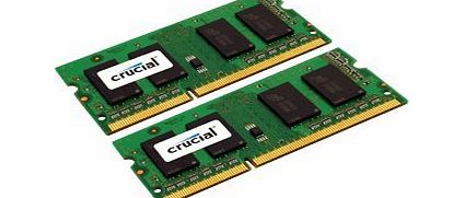 Crucial Ram memory upgrades 8GB kit (4GBx2) DDR3 PC3 8500 1066MHz for your 2009 / 2010 Apple Macbook Pro amp; iMac