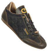 Cruyff Recopa Classic Navy Suede Trainers