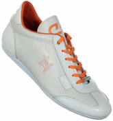 Cruyff Classics Cruyff Recopa Classic White and Orange Leather
