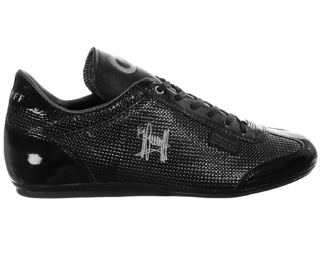 Recopa Classic Black Patterned Leather