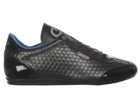 Cruyff Recopa Classic Black Quilted Leather