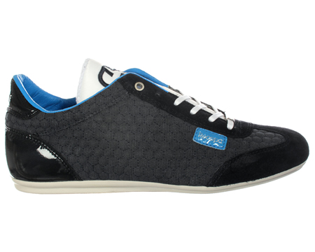 Recopa Classic Blue/Grey Canvas Trainers