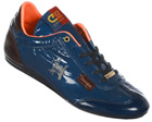 Recopa Classic Blue Patent Leather Trainers