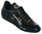 Cruyff Recopa Classic Navy Patent Leather Trainers