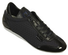 Cruyff Recopa Classic Navy Quilted Mesh Trainers